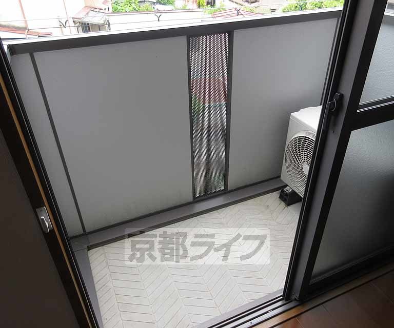 バルコニー　洗濯物も十分干せます！