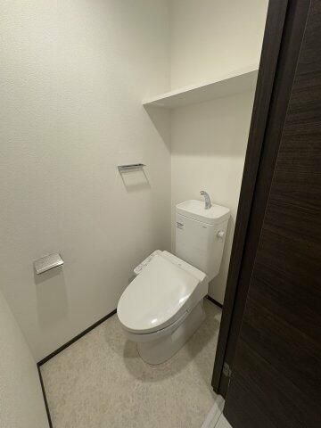 トイレ　ゆったりとした空間のトイレです