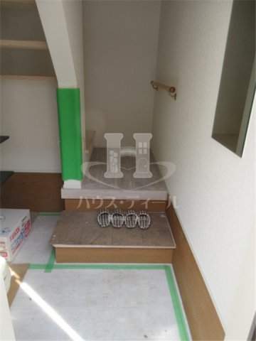 玄関　ゆったりとした玄関です