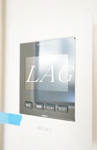 セキュリティ　モニター付きインターフォンです。