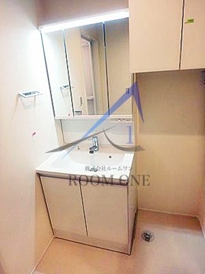 洗面設備　洗面台です。