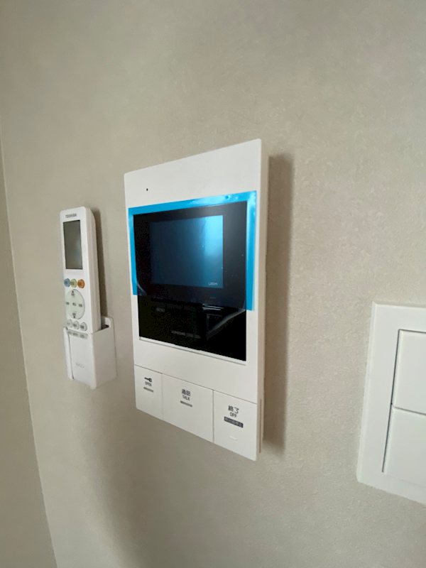 セキュリティ　別のお部屋の写真ですが参考までに
