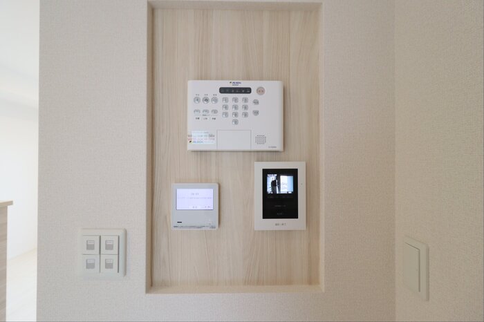 セキュリティ　ALSOKホームセキュリティ標準、カラーモニター付インターホ