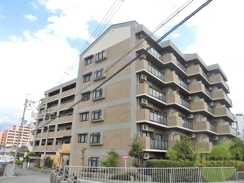 建物外観　摂津市千里丘「リバーサイド千里丘」