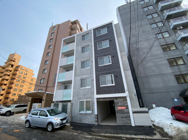 建物外観　北五条西「ブランシャールＳＡＰＰＯＲＯＳＴＡＴＩＯＮＷＥＳＴ