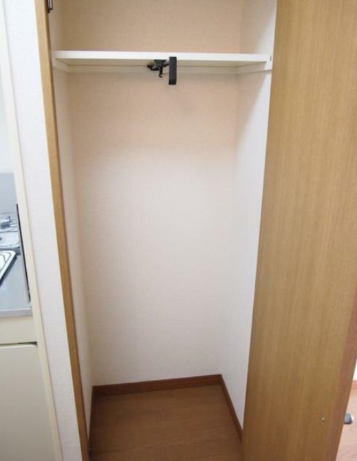 収納　クローゼット完備。