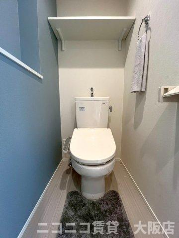 トイレ　CG画像です。家具家電付きではありません