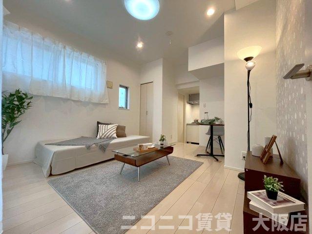 居室・リビング　CG画像です。家具家電付きではありません
