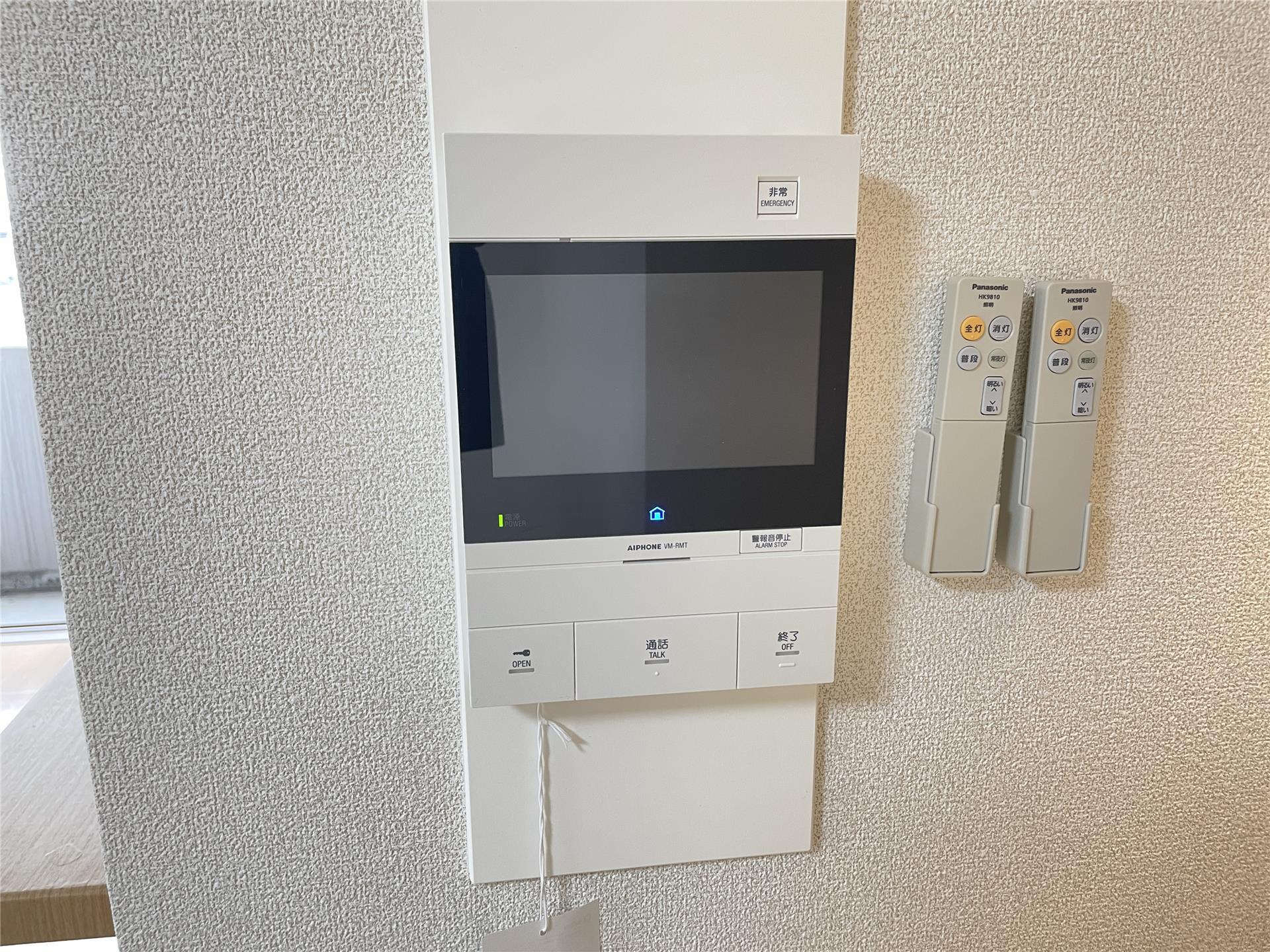 セキュリティ　来客対応に安心のTVモニターホン付き♪