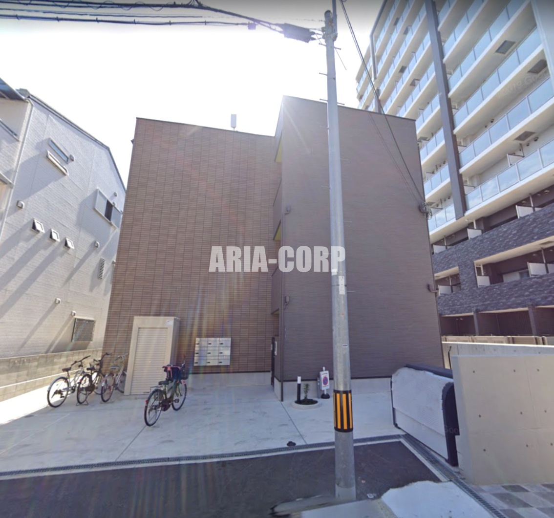 建物外観　2018年完成、大手ハウスメーカー施工デザイナーズアパート！