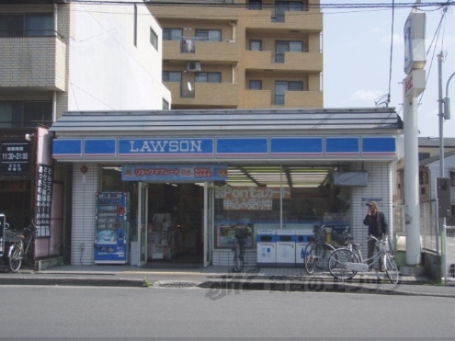 コンビニ　ローソン高野蓼原町店（コンビニ）まで500m