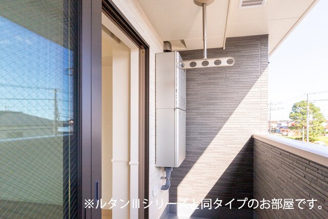バルコニー　落ち着いた時間を過ごせるバルコニーです
