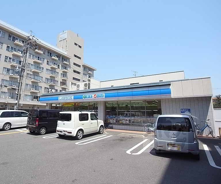 コンビニ　ローソン深草西浦店（コンビニ）まで80m