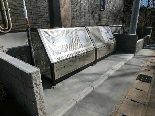 その他共有部分　専用のごみ置き場。
