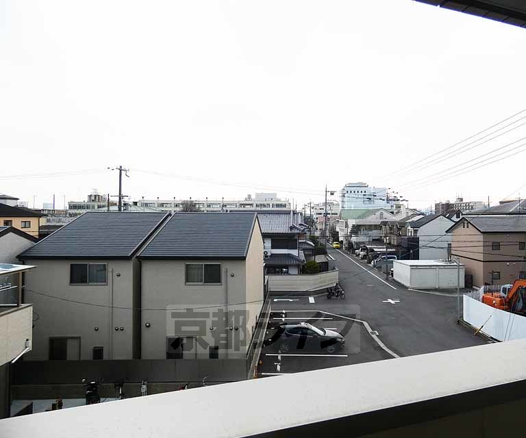 眺望　バルコニーからの室外風景。