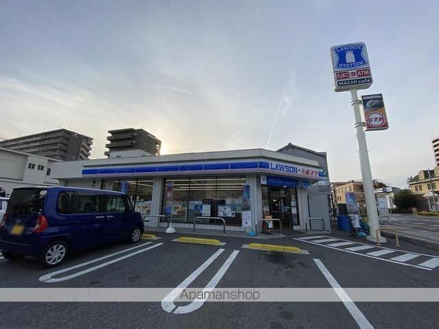 コンビニ　ローソン・ポプラ　岡工前店（コンビニ）まで481m