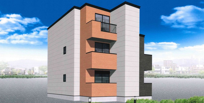 建物外観　一人暮らしにおすすめの新築物件です！