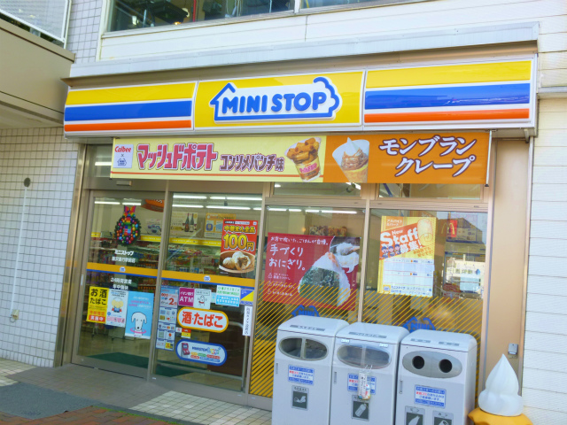 コンビニ　ミニストップ 藤沢善行駅前店（コンビニ）まで328m