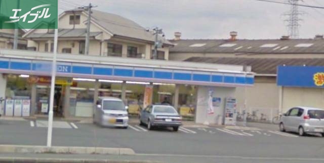 コンビニ　ローソン岡山十日市店（コンビニ）まで344m
