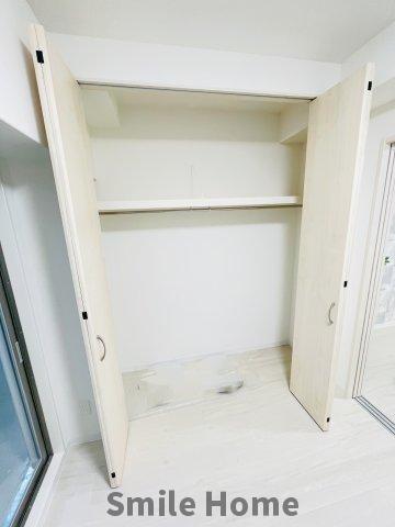 収納　収納があると、お部屋がすっきり片付きますね。