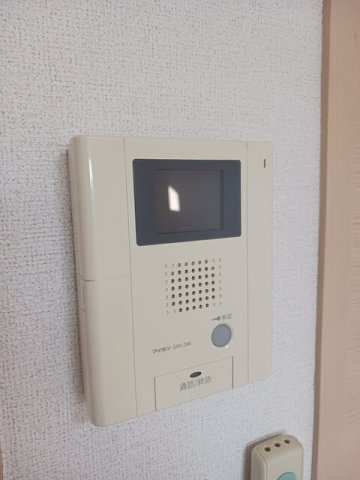 セキュリティ　モニター付きインターホンです