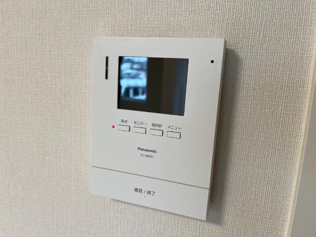 セキュリティ　カメラ付インターホン（イメージ）