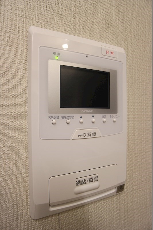 セキュリティ　確認が出来て安心のTVモニターホンです。