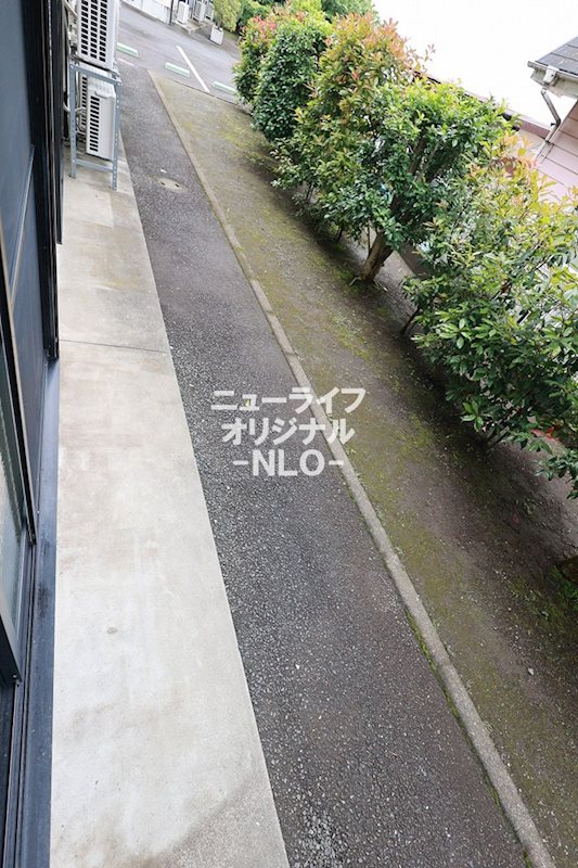 バルコニー　開放的で風通し良好です♪