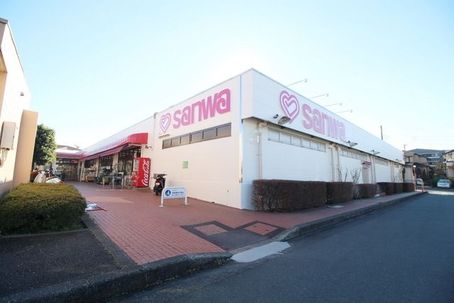 スーパー　sanwa鴨志田店（スーパー）まで886m