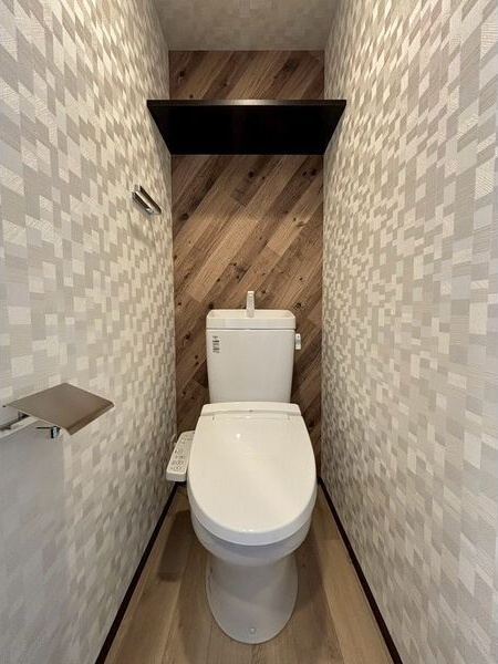トイレ　ゆったりとした空間のトイレです