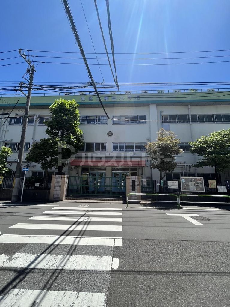 小学校　北区立柳田小学校（小学校）まで450m