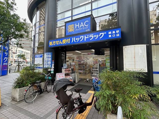 ドラックストア　ハックドラッグ綱島駅東口店（ドラッグストア）まで287m