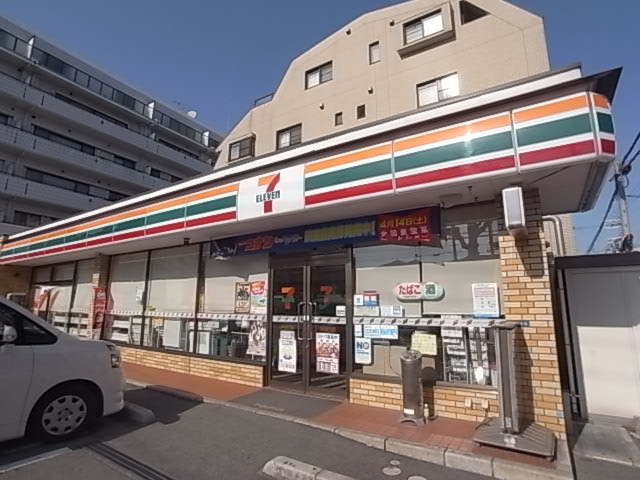 コンビニ　セブン-イレブン 神戸記田町３丁目店（コンビニ）まで467m
