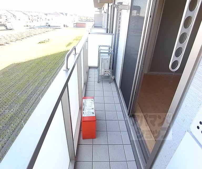 バルコニー　東向きベランダ