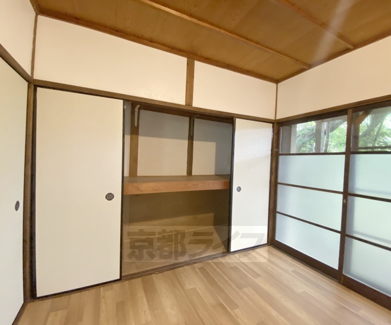 収納　大容量の押入です。