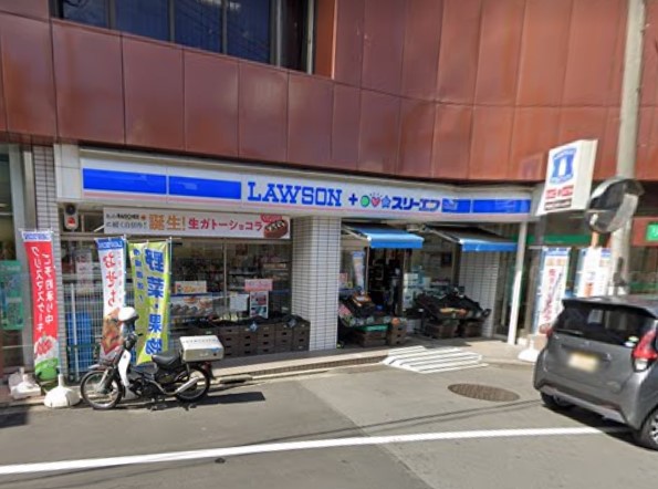 コンビニ　ローソン（コンビニ）まで495m