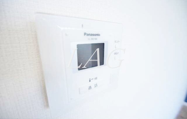 セキュリティ　モニター付インターホンです。