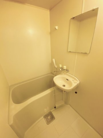 バス・シャワールーム　別部屋同一間取りのお写真となります。