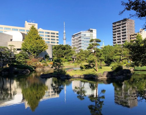 その他　旧安田庭園（その他）まで749m