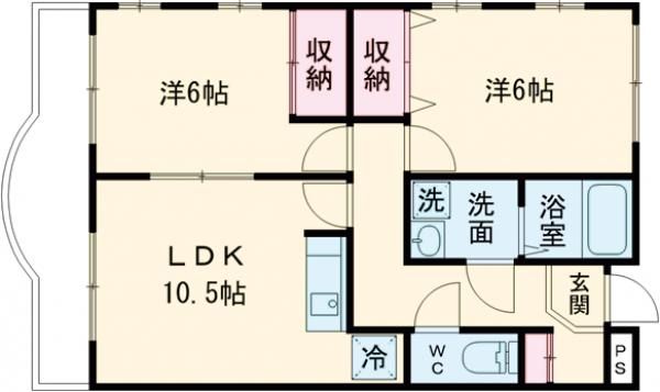 ロワールIIの間取り写真