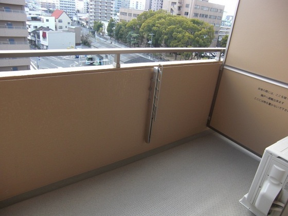 バルコニー　他号室のお写真です