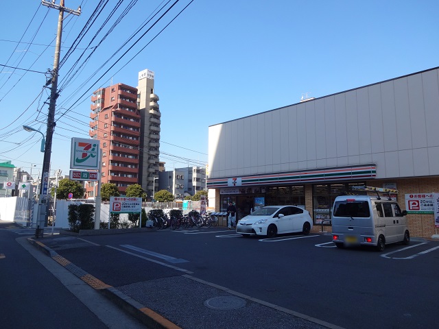 コンビニ　セブンイレブン 江戸川東葛西十丁川店（コンビニ）まで180m