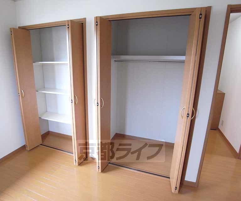 収納　充分な収納ですね。