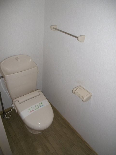 トイレ　※写真は別号室です(参考）