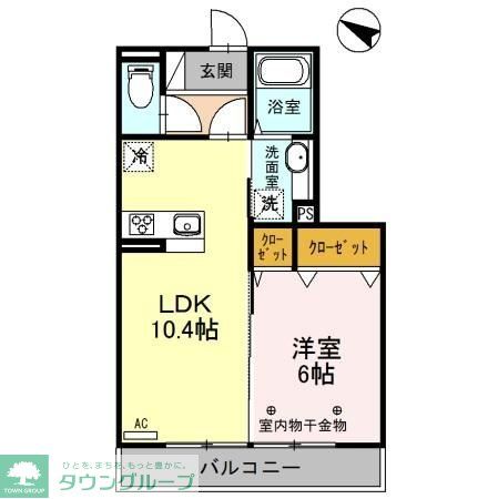 メゾン アイリスの間取り写真