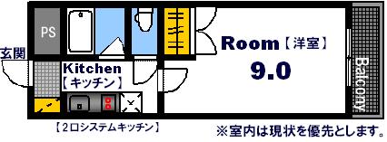N-PROJECT広島の間取り写真