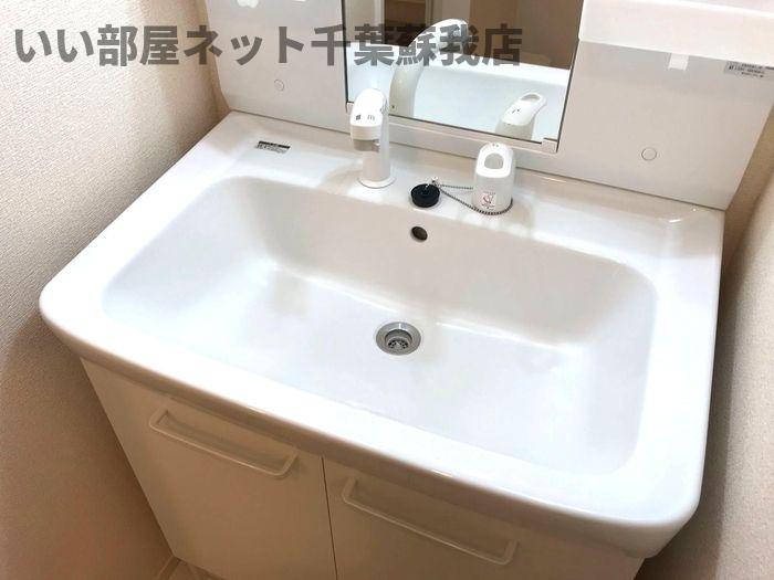 洗面設備　洗面所です