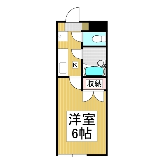 アブニール吉田の間取り写真