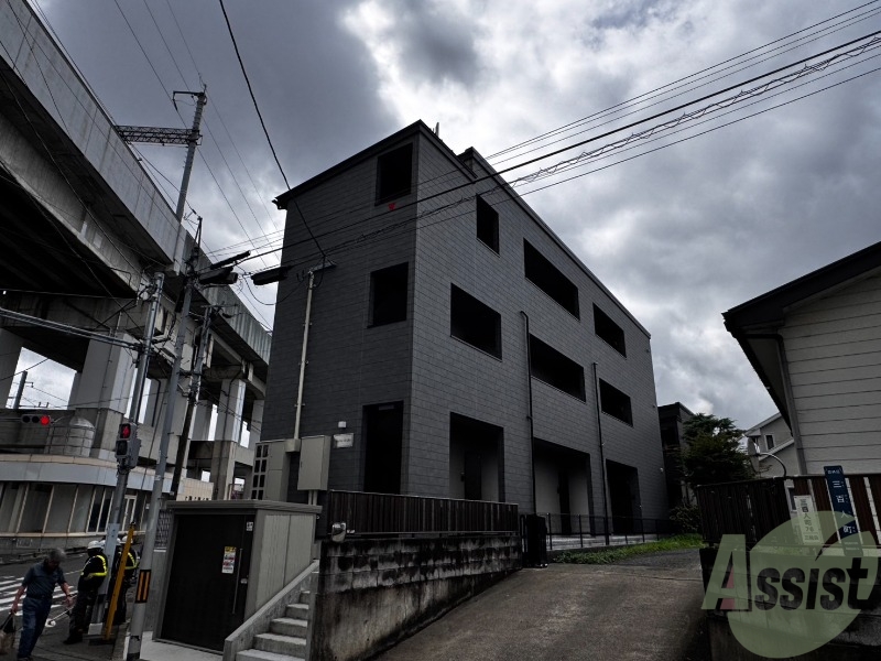 建物外観　仙台市若林区三百人町「キャピタル三百人町Ａ棟」