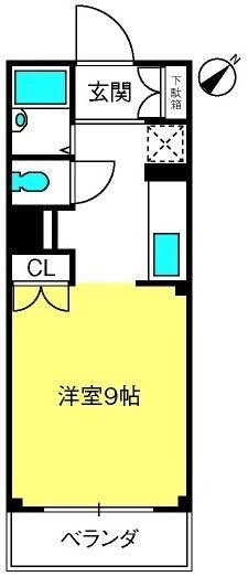 メゾンルシエールの間取り写真